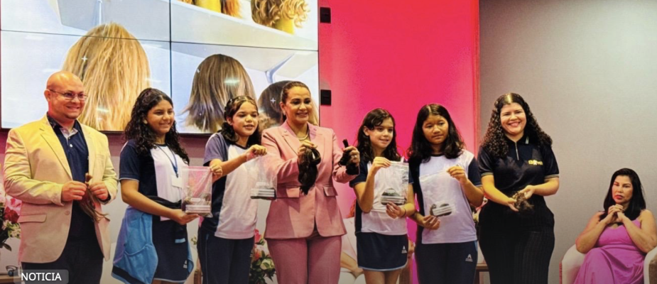 Alumnas de Colegio Adventista en Brasil donan cabello para elaborar pelucas